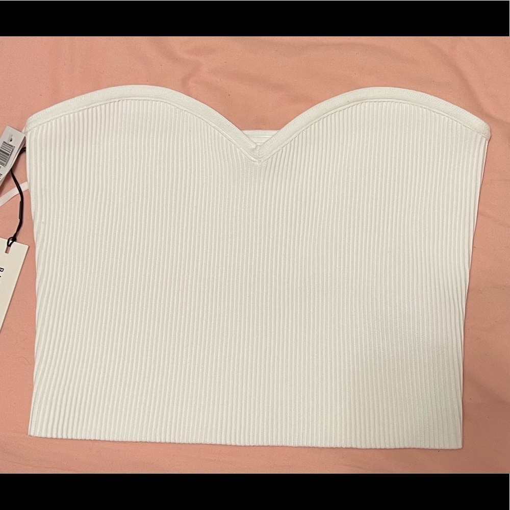 Sculpt Knit Sweetheart Tube Top